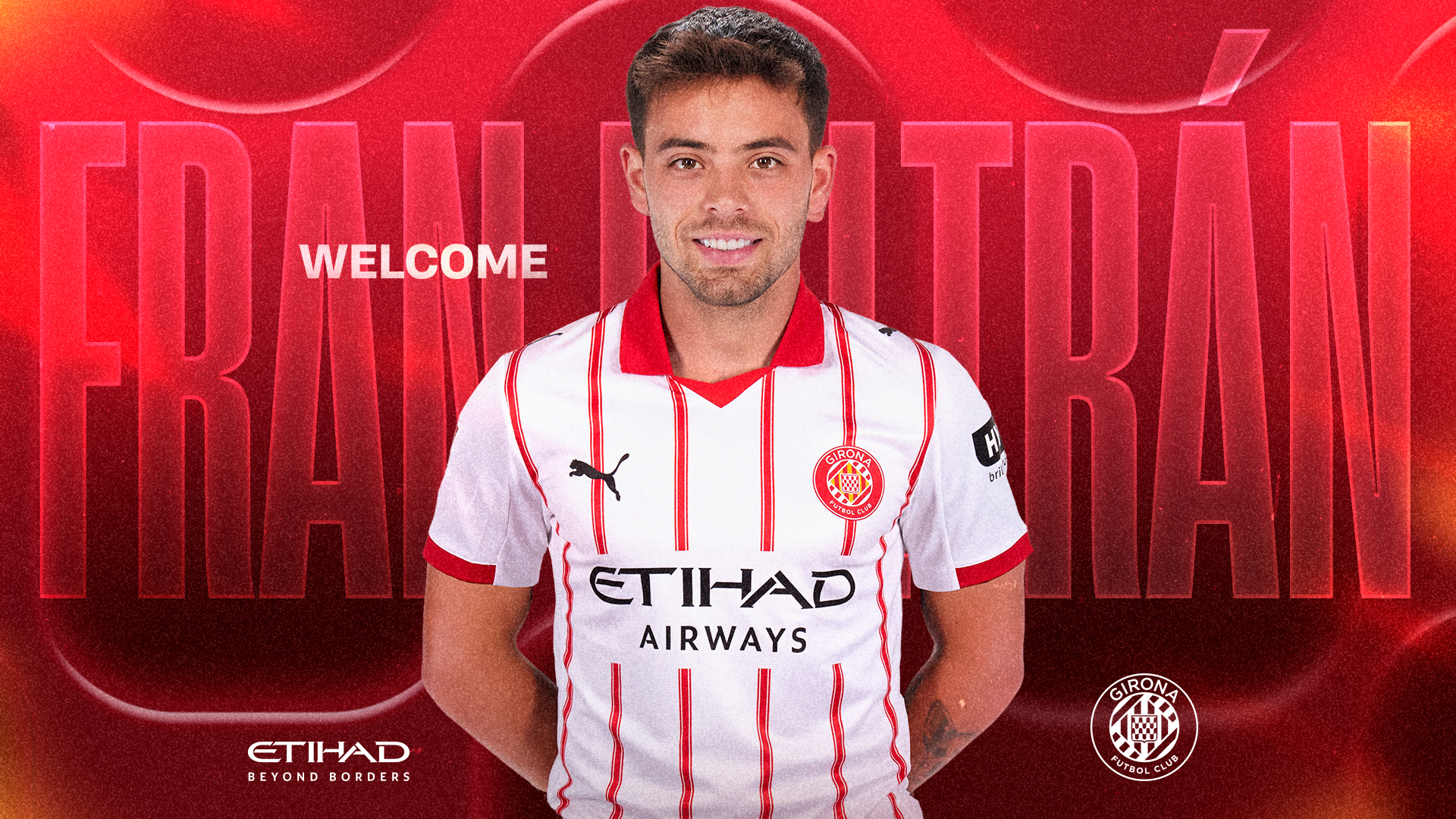 Fran Beltrán strengthens Girona's midfield. | Girona FC | Web Oficial