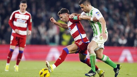 Posiciones de granada club de fútbol contra betis