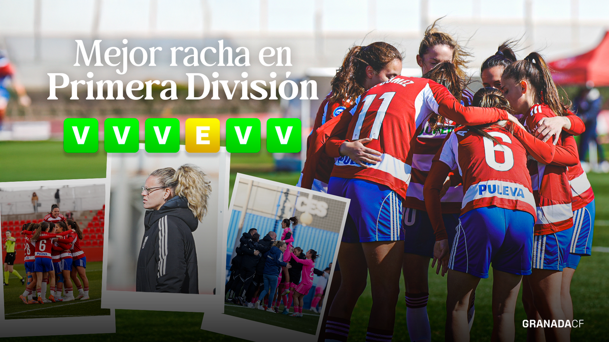 El Granada Femenino consigue su mejor racha de resultados en Primera ...
