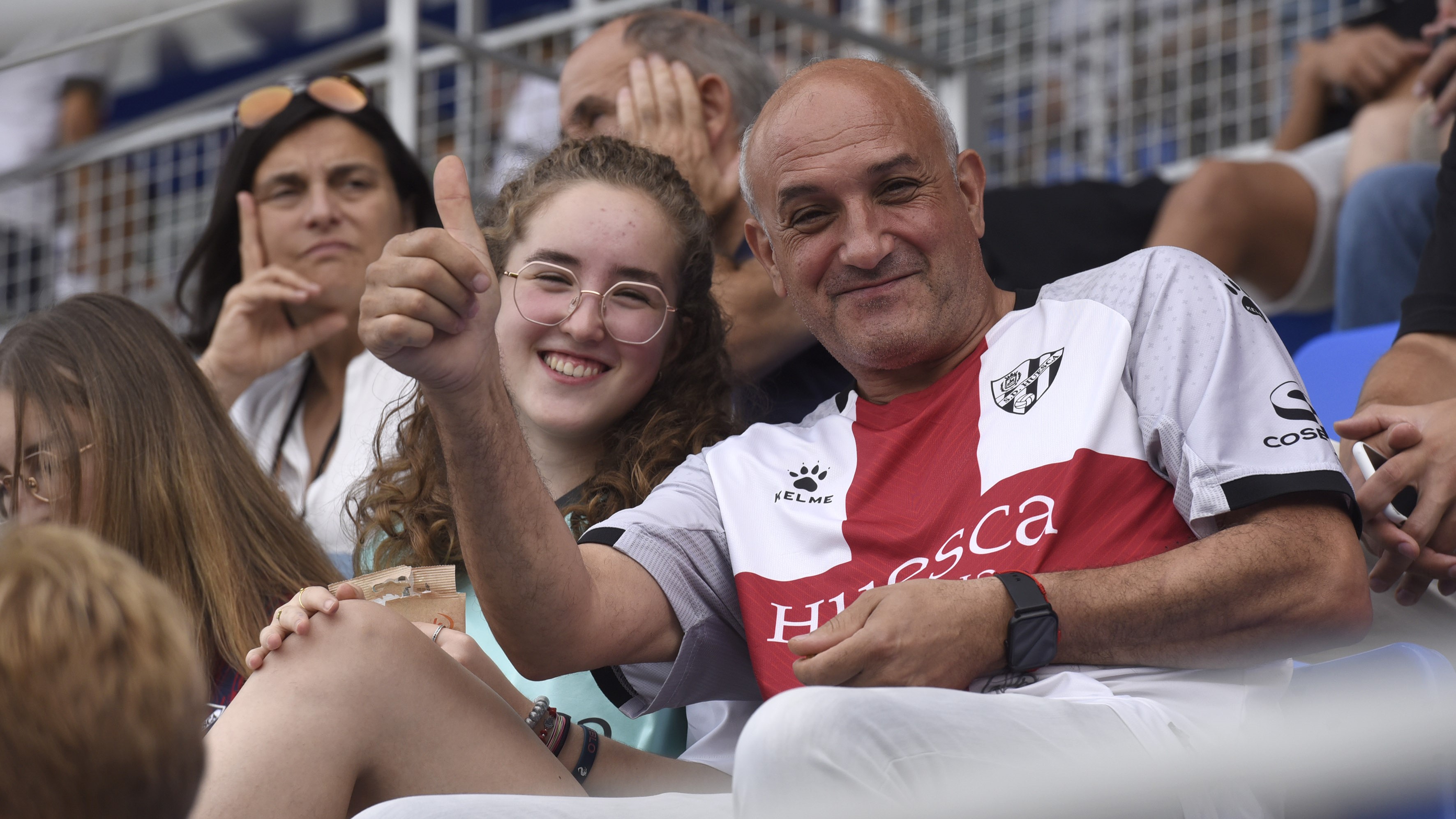 Die Kleinen machen mit bei #HuescaAmorebieta!
