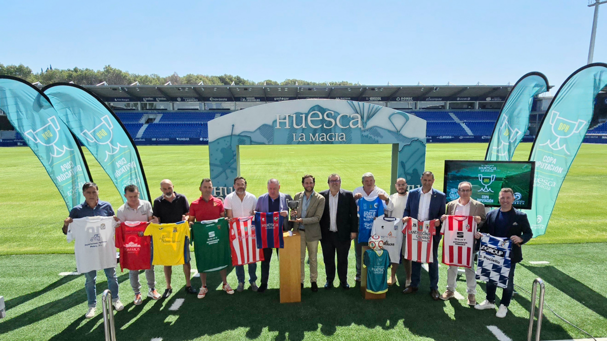 El Alcoraz acoge la presentación de la Copa Diputación | SD Huesca ...