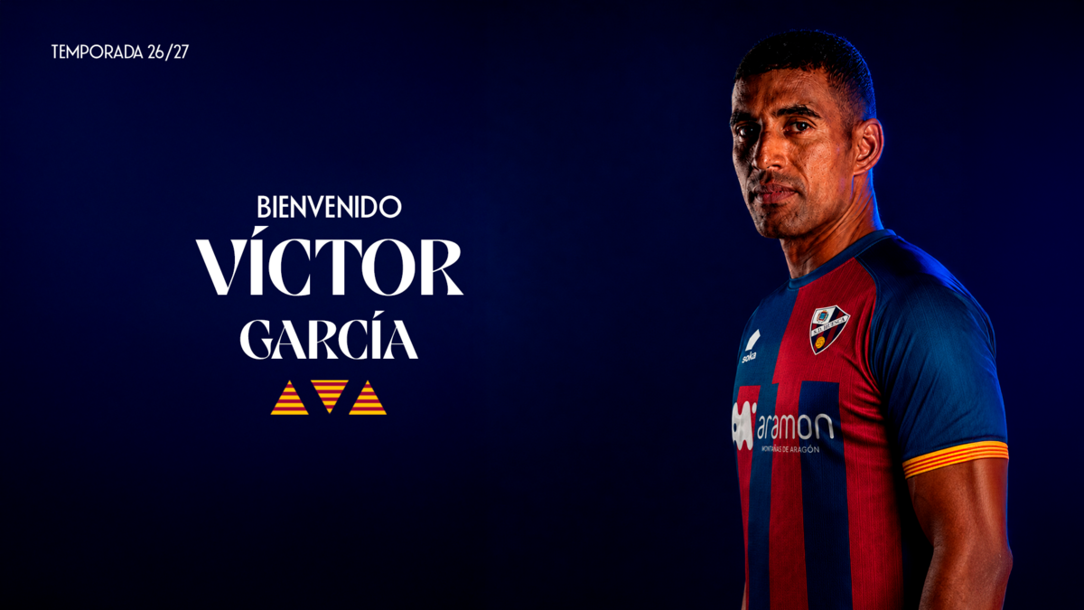 Víctor García, new fullback for SD Huesca