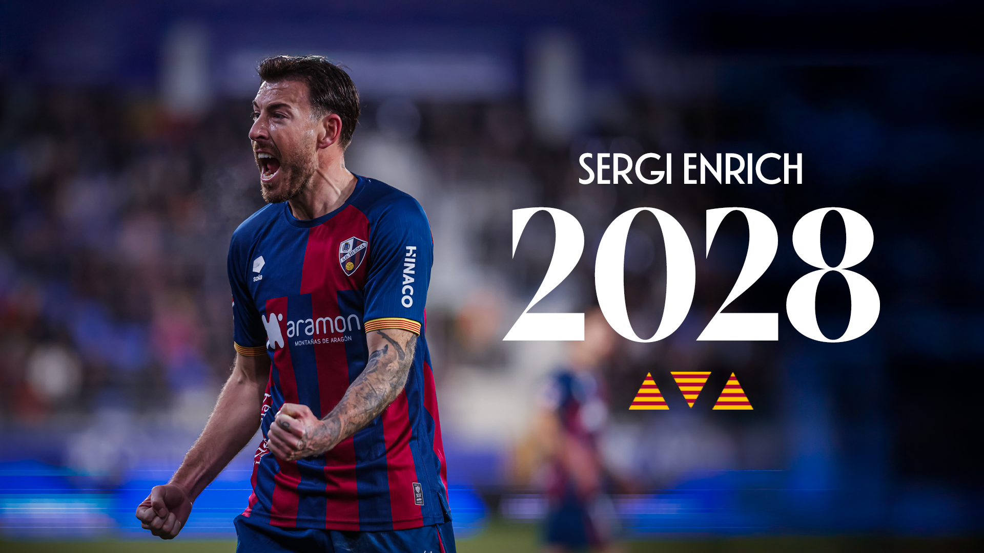 Sergi Enrich will continue at SD Huesca