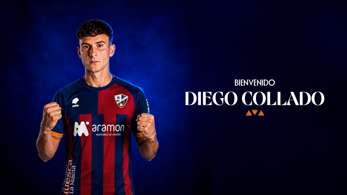 Diego Collado adds his attacking flair to SD Huesca's attack