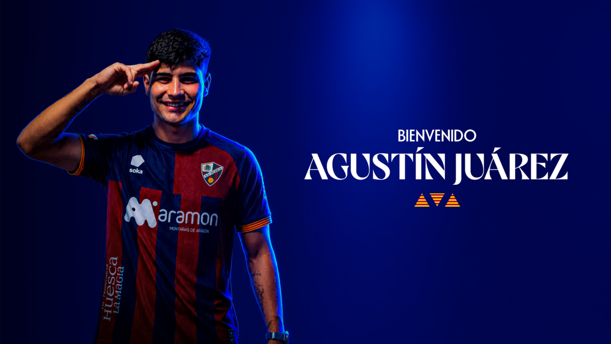 Agustín Juárez, reinforcement for SD Huesca's attack