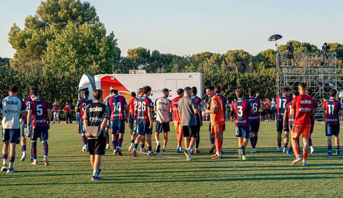 The match between SD Huesca and UD Barbastro will be played at the Base ...