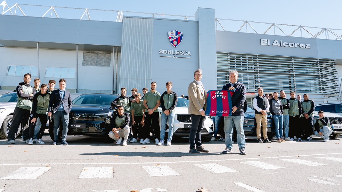 SD Huesca und Volvo Llemosa gehen gemeinsam voran