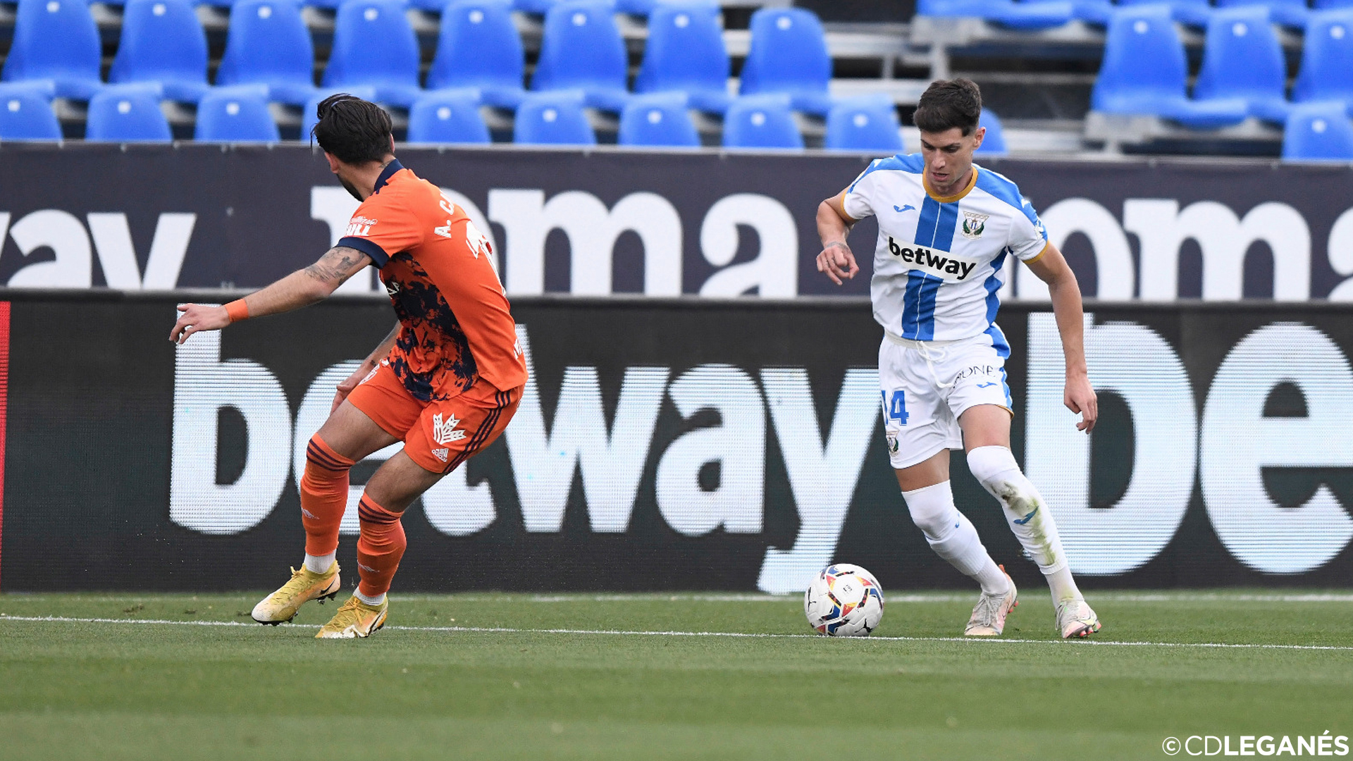 Posiciones de ponferradina contra club deportivo leganés