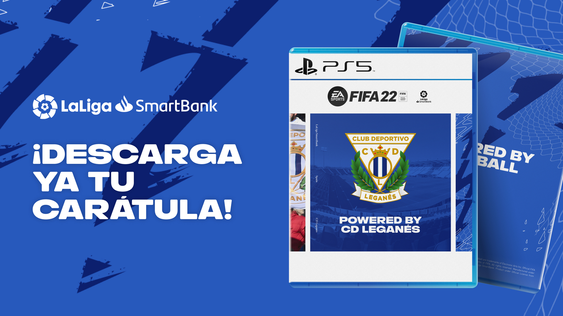 Customise your #FIFA22 cover with Leganés!