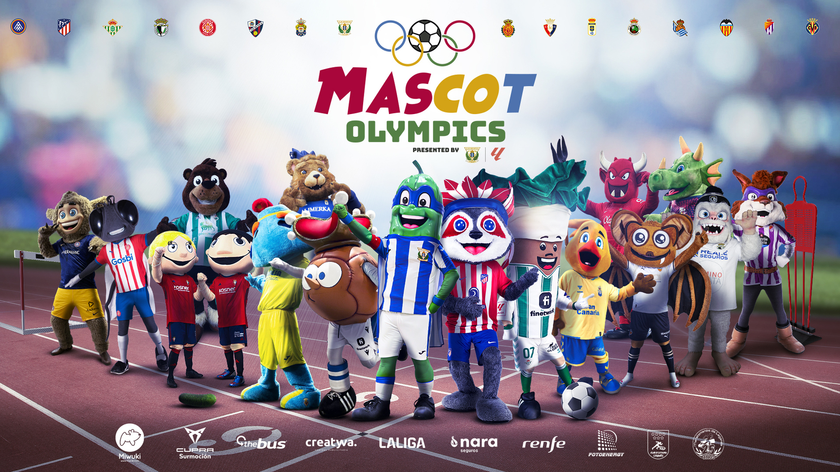 Las Olimpiadas de las mascotas.  C.D. Leganés - Official Website