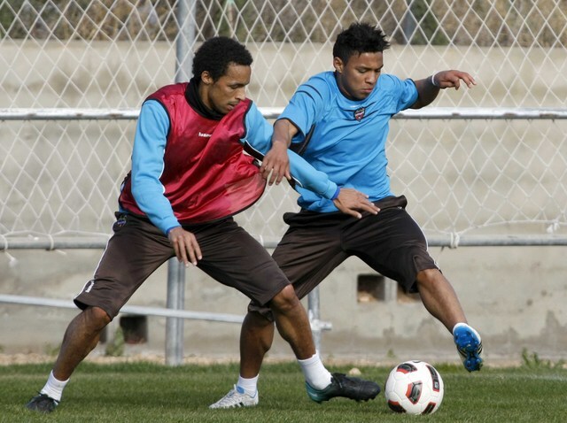 Jefferson Montero ya se ejercita en la Ciudad Deportiva de Buñol ...