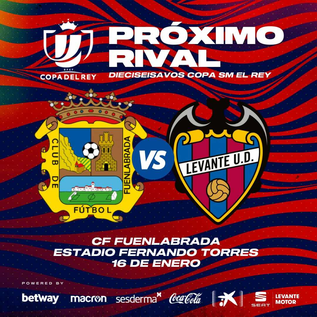 El Levante UD se medirá al CF Fuenlabrada en los 1/16 de Final de la ...