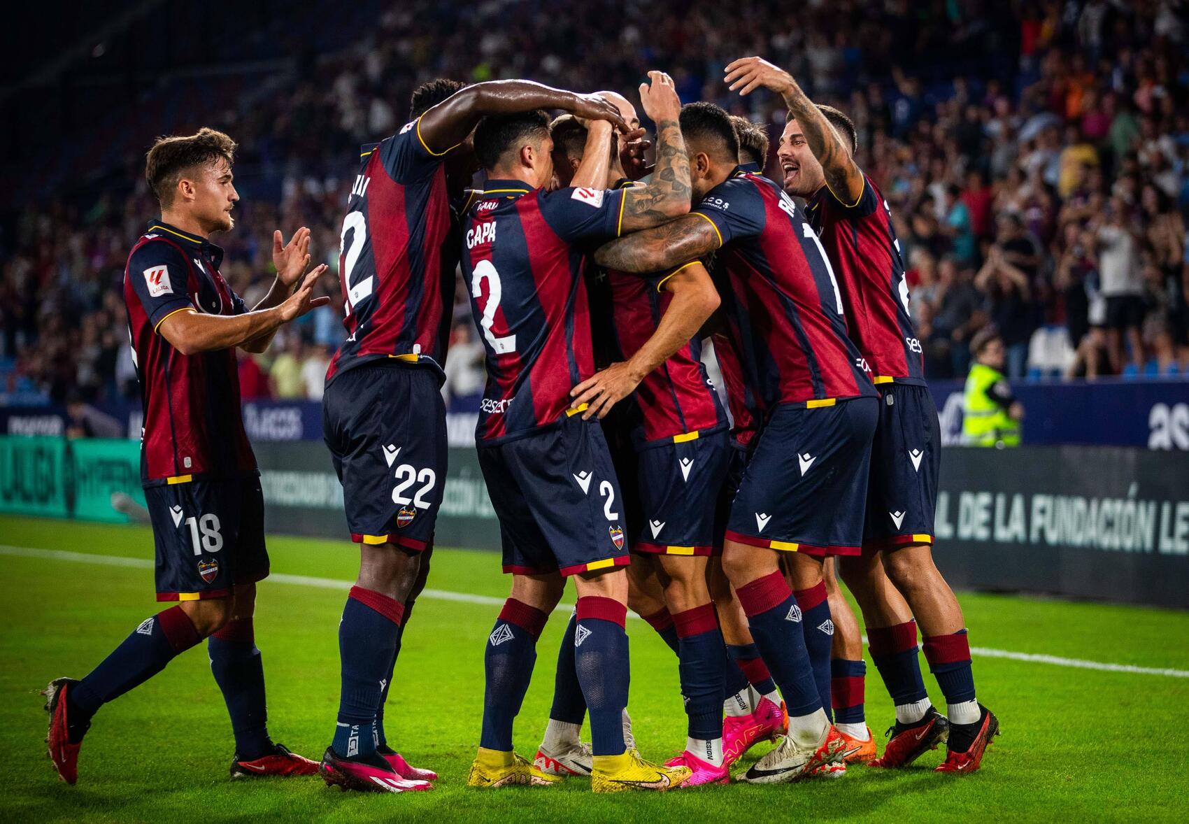 Levante contra racing ferrol