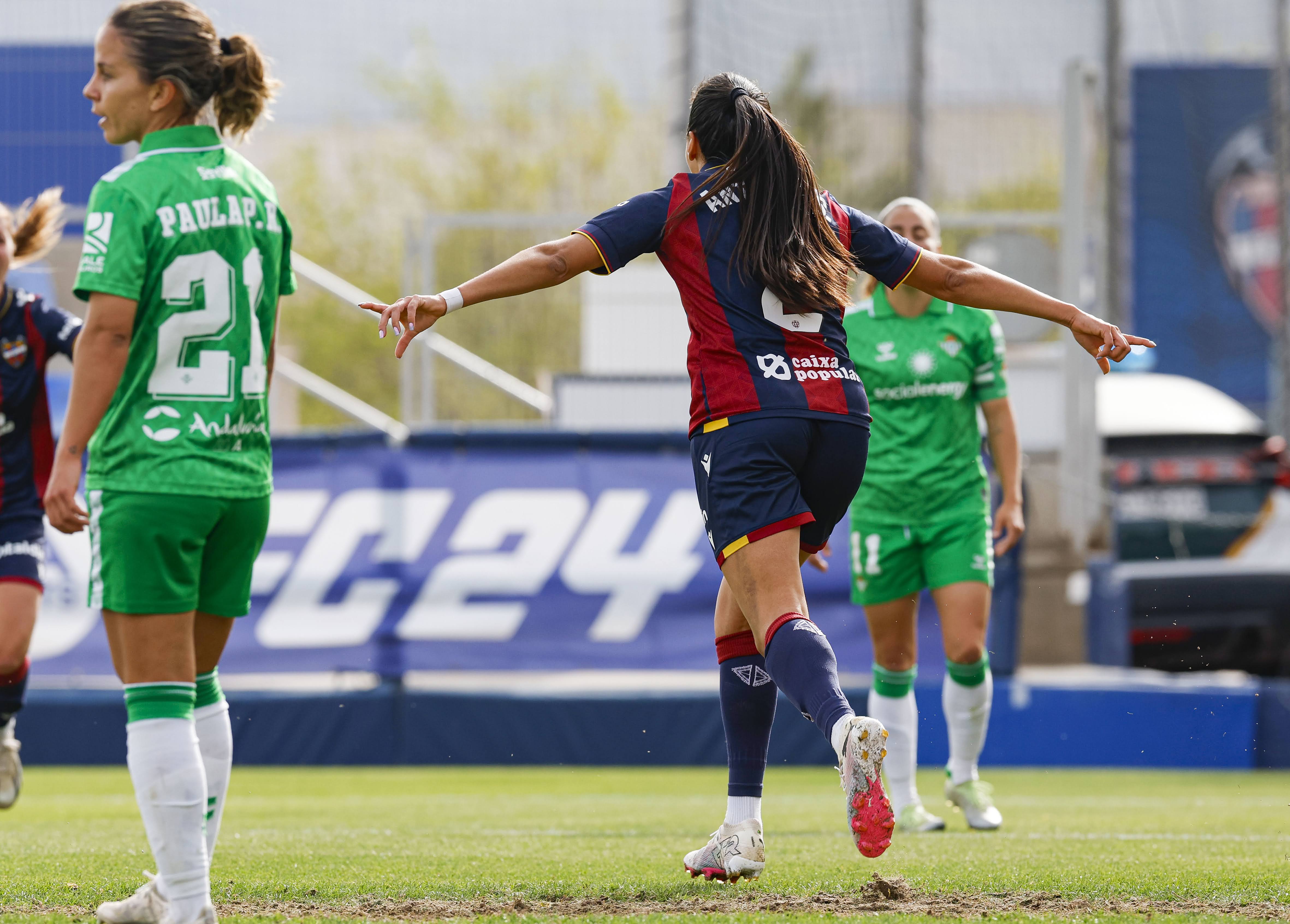 Resumen del Levante UD Femenino 7 - 0 Betis Féminas de la jornada 21 de ...