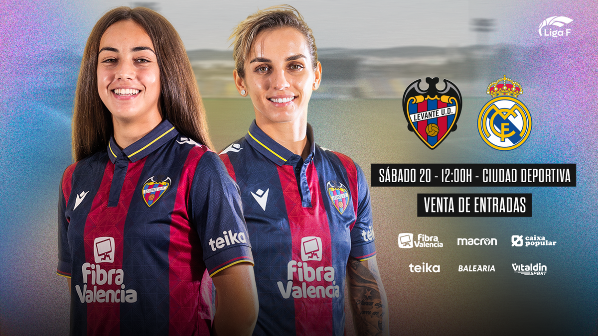 Venta de entradas del Levante UD Femenino vs Real Madrid de la jornada ...