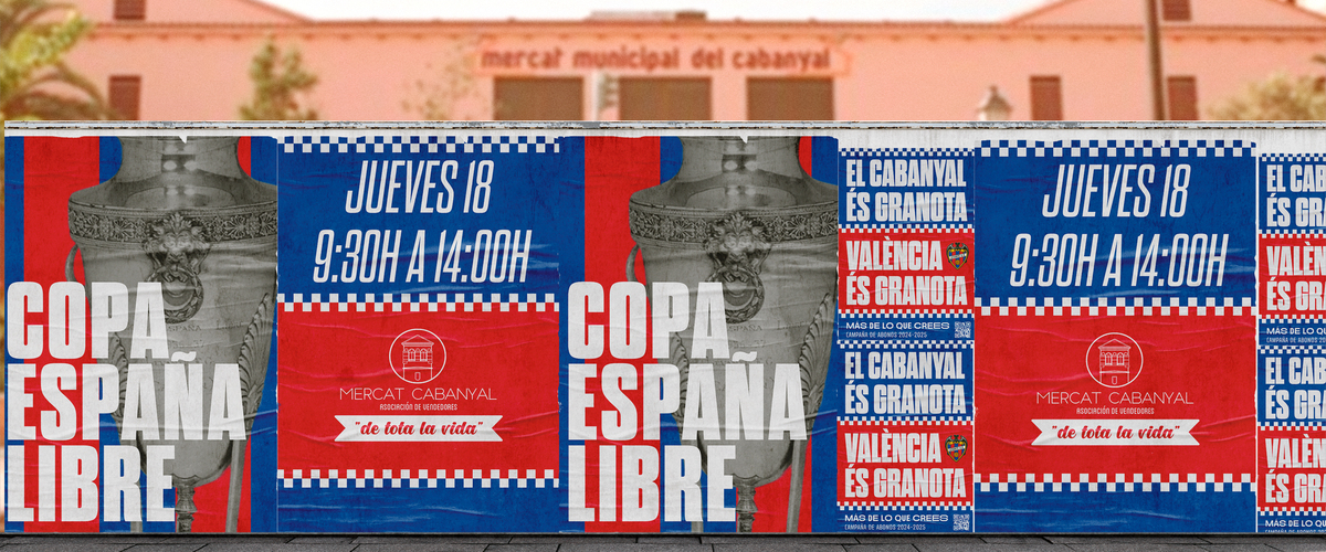 La Copa de la España Libre se expone en el Mercat del Cabanyal con ...
