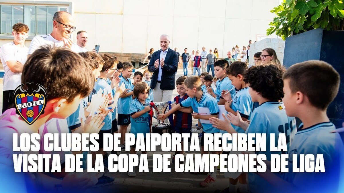 Los clubes de Paiporta reciben la visita de la copa de Campeones de ...