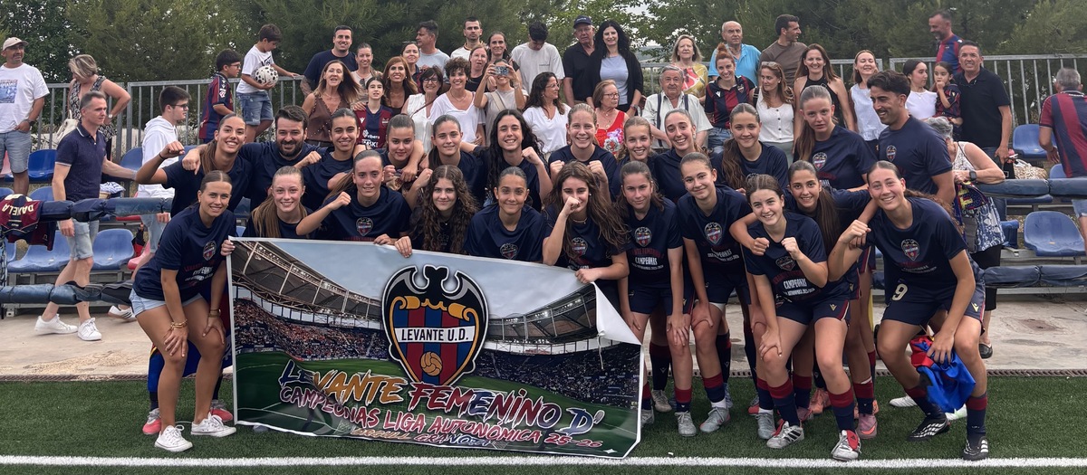El Femenino D se proclama campeón de Liga Autonómica | Levante UD | Web ...