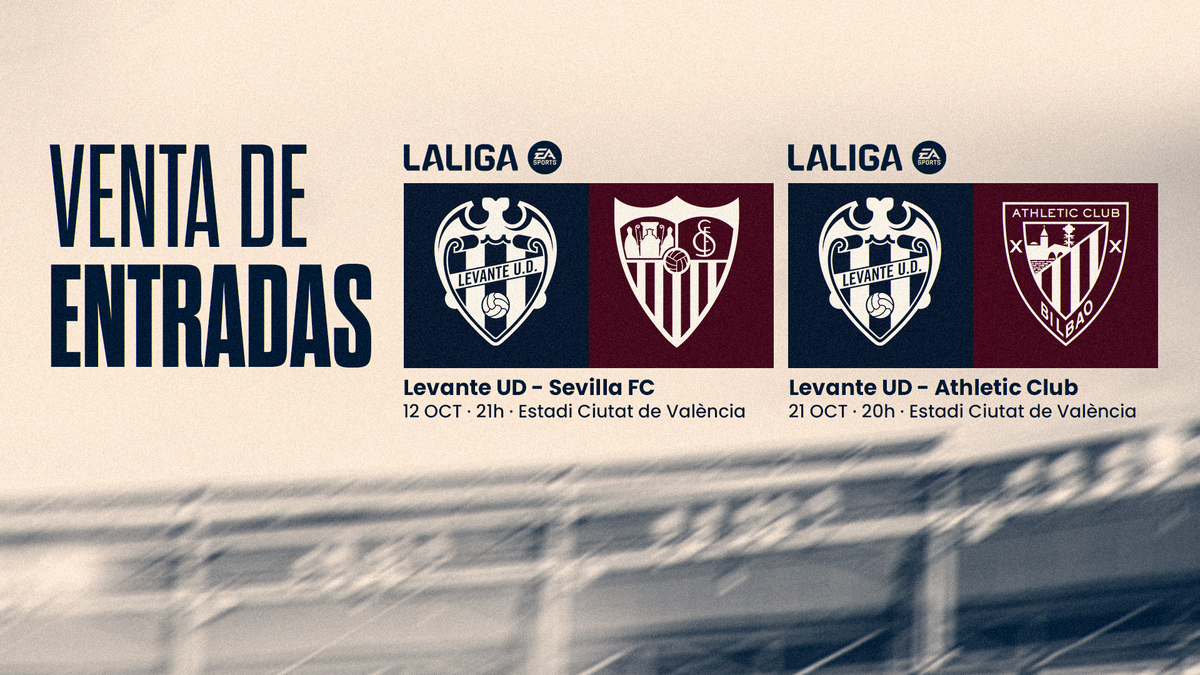TICKETS | Levante UD activates ticket sales for the matches against ...