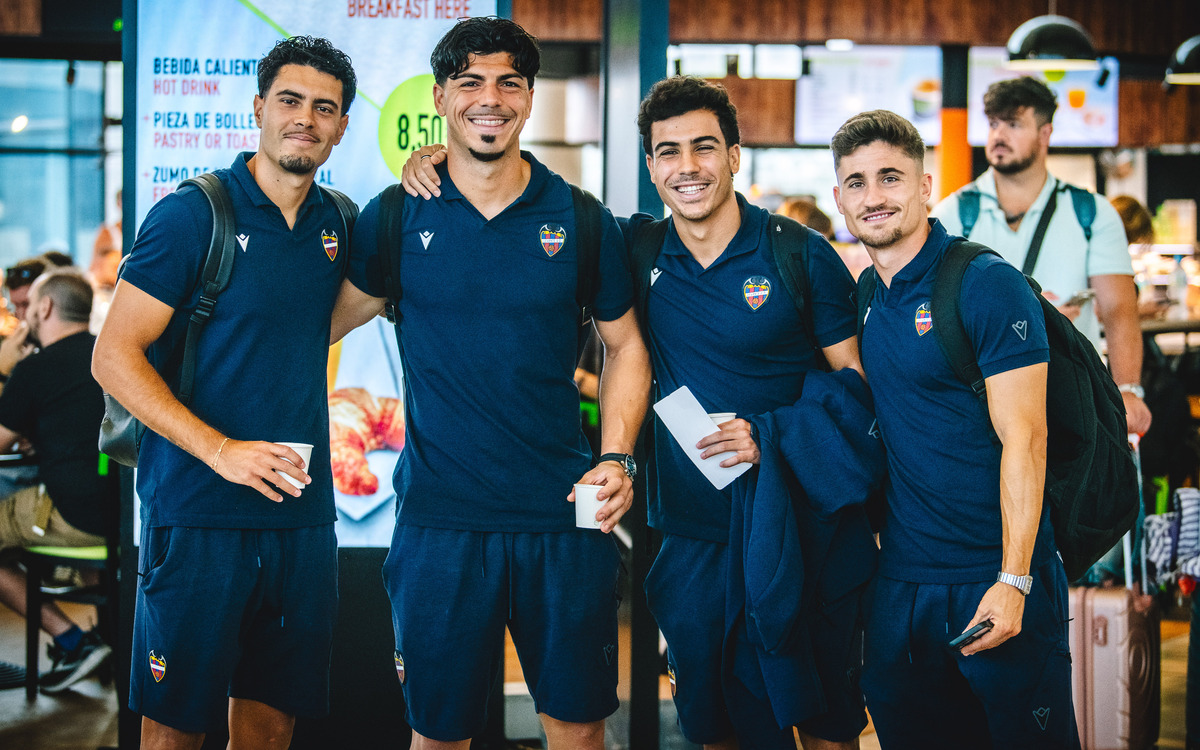 Levante UD travel plan to A Coruña