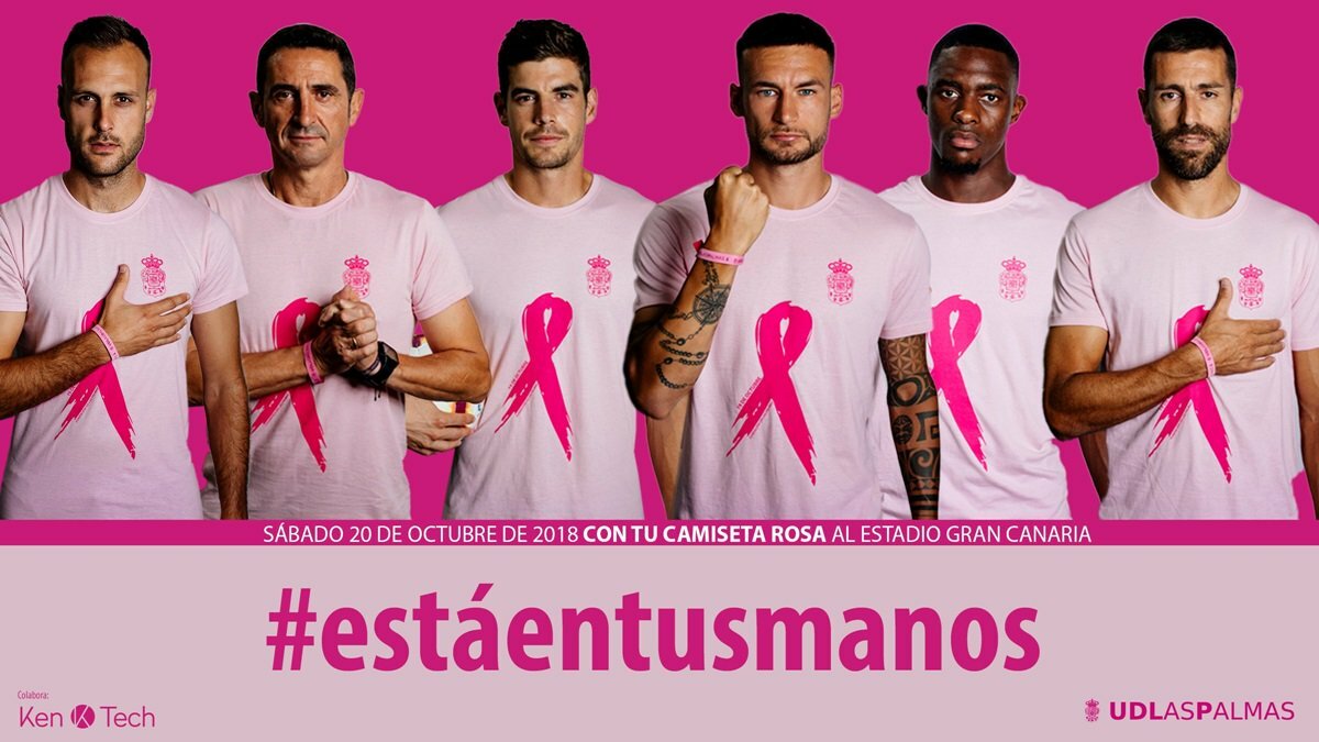 Tiñamos de rosa el Estadio Gran Canaria este sábado frente al | UD Las Palmas | Web Oficial