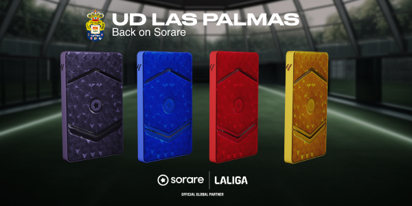 Las Palmas vuelve a Sorare en la temporada de fútbol 2023-24