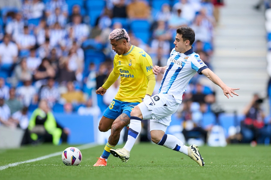 España - Primera División: Real Sociedad vs UD Las Palmas Fecha 34