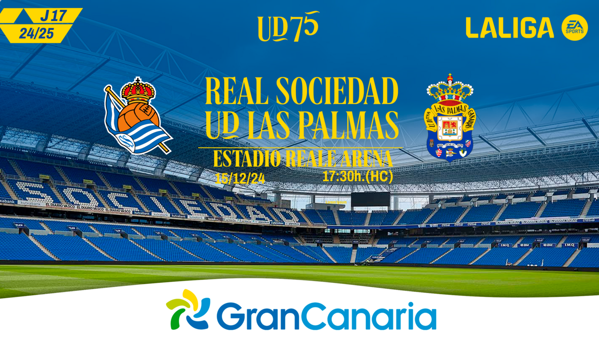 Previa del partido de Las Palmas frente a la Real Sociedad | UD Las ...