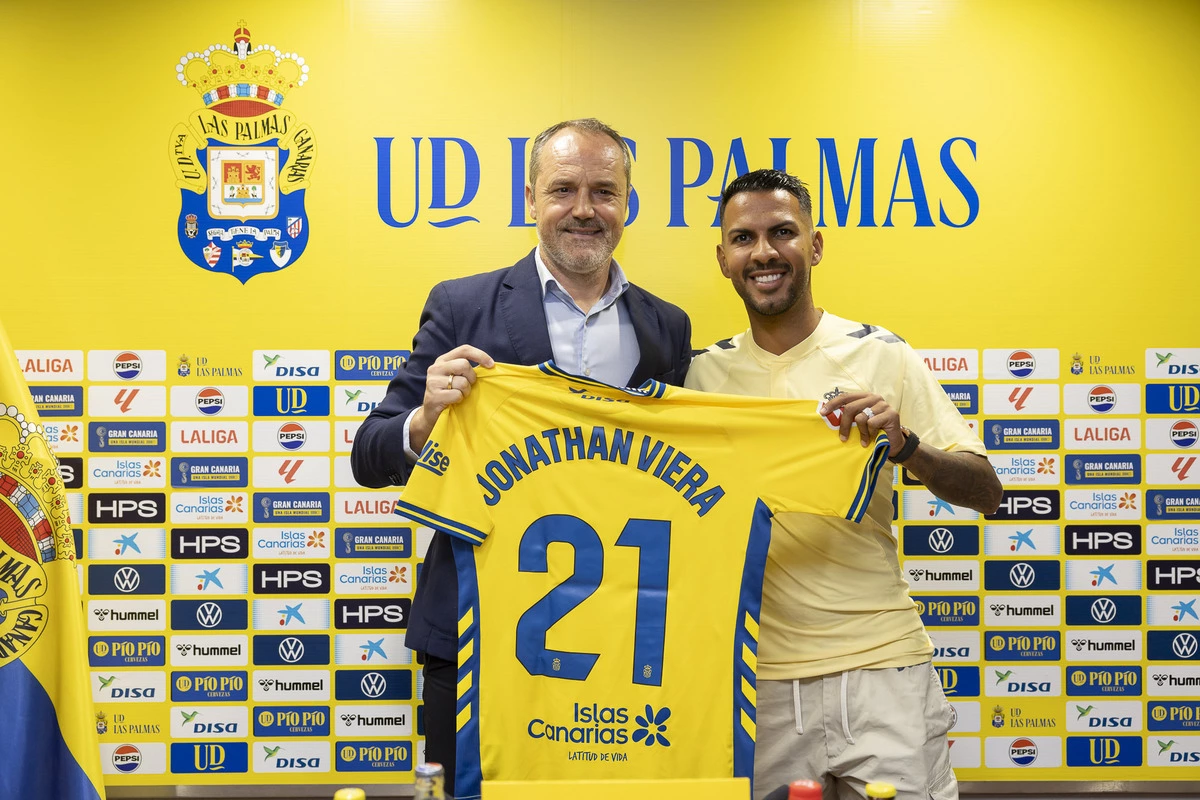 Presentación de Jonathan Viera | UD Las Palmas | Official Web
