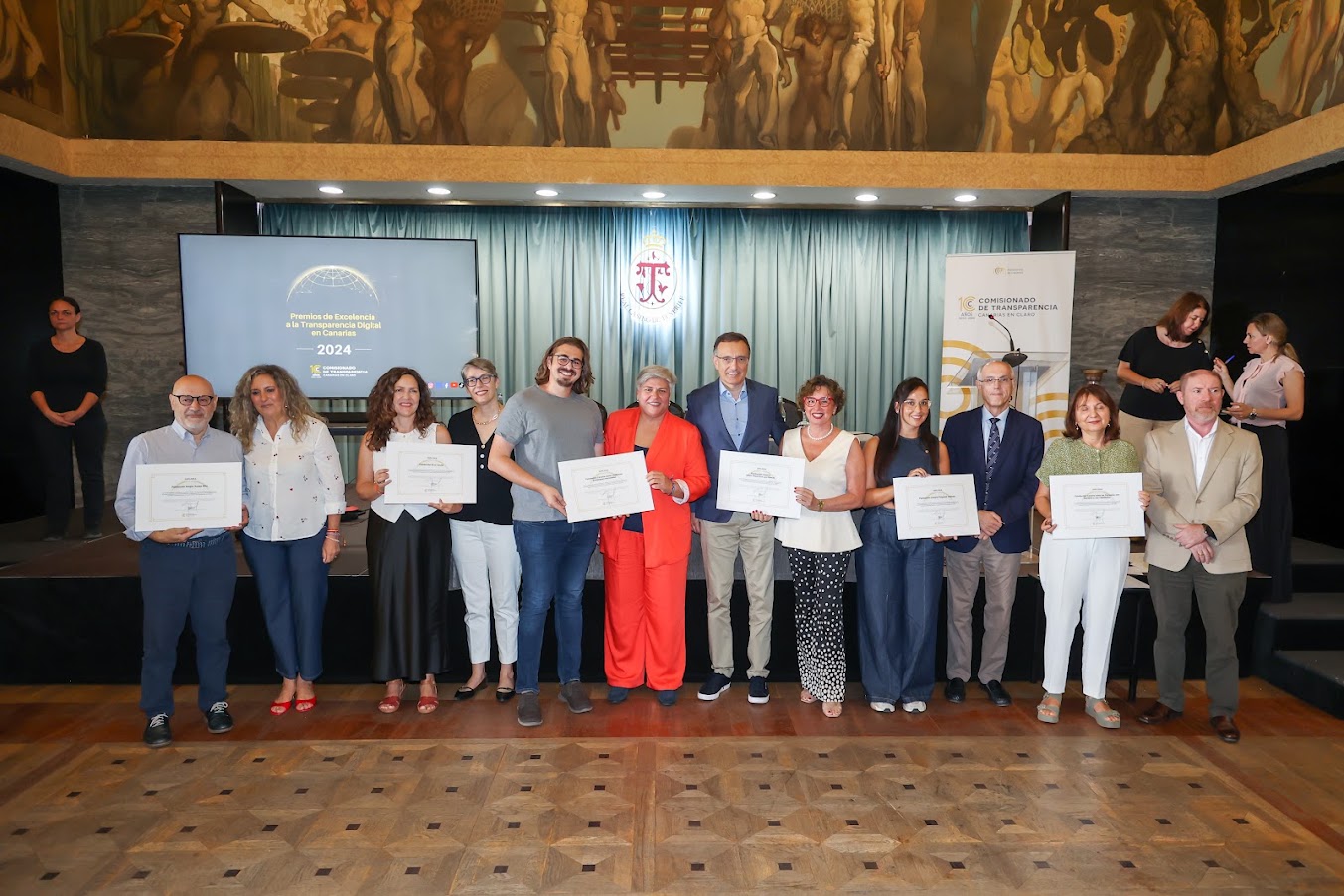 La Fundación Canaria UD Las Palmas recibe un reconocimiento por la excelencia de su Portal de Transparencia