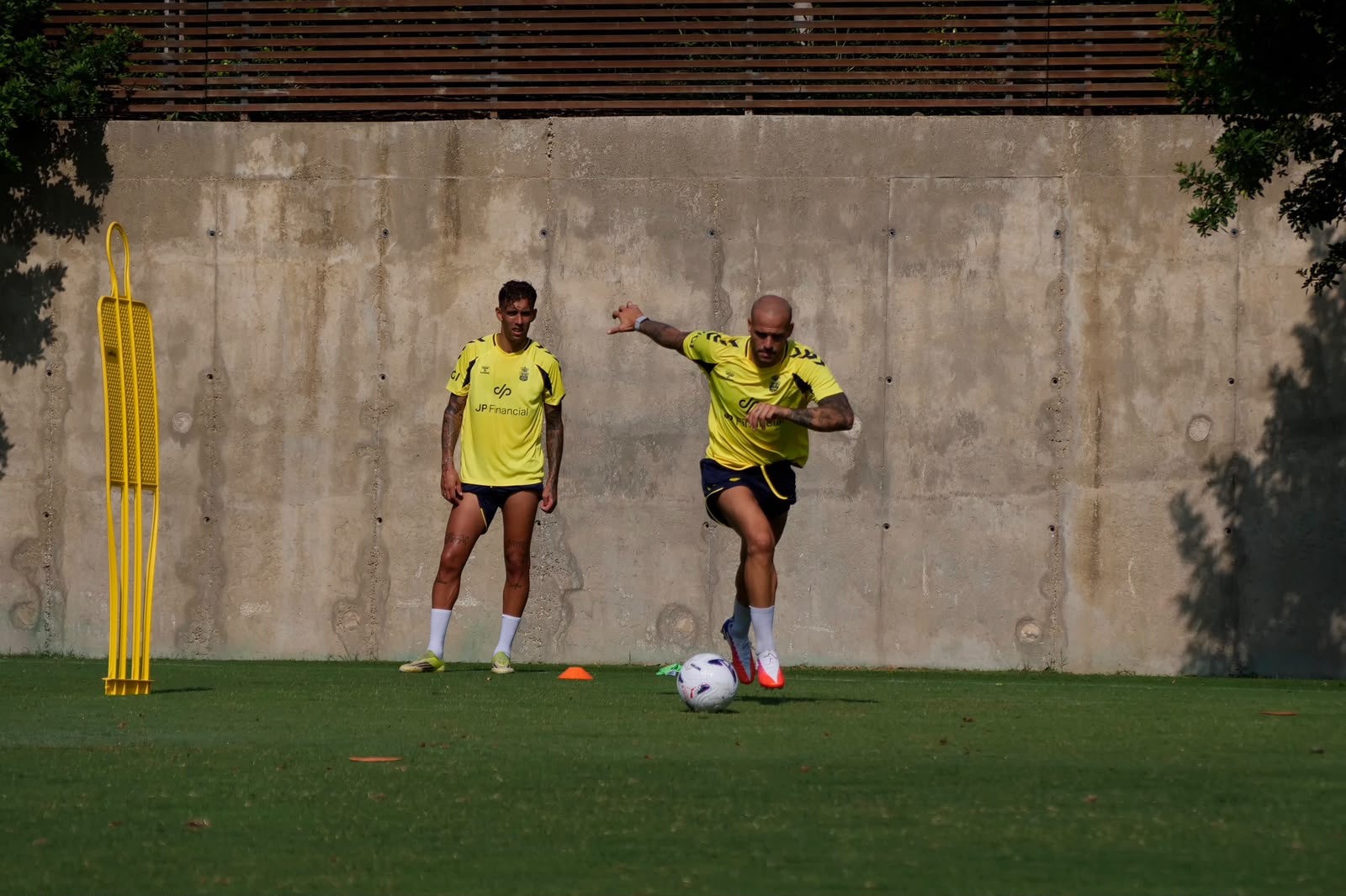 La UD Las Palmas inicia la última semana de concentración en Marbella