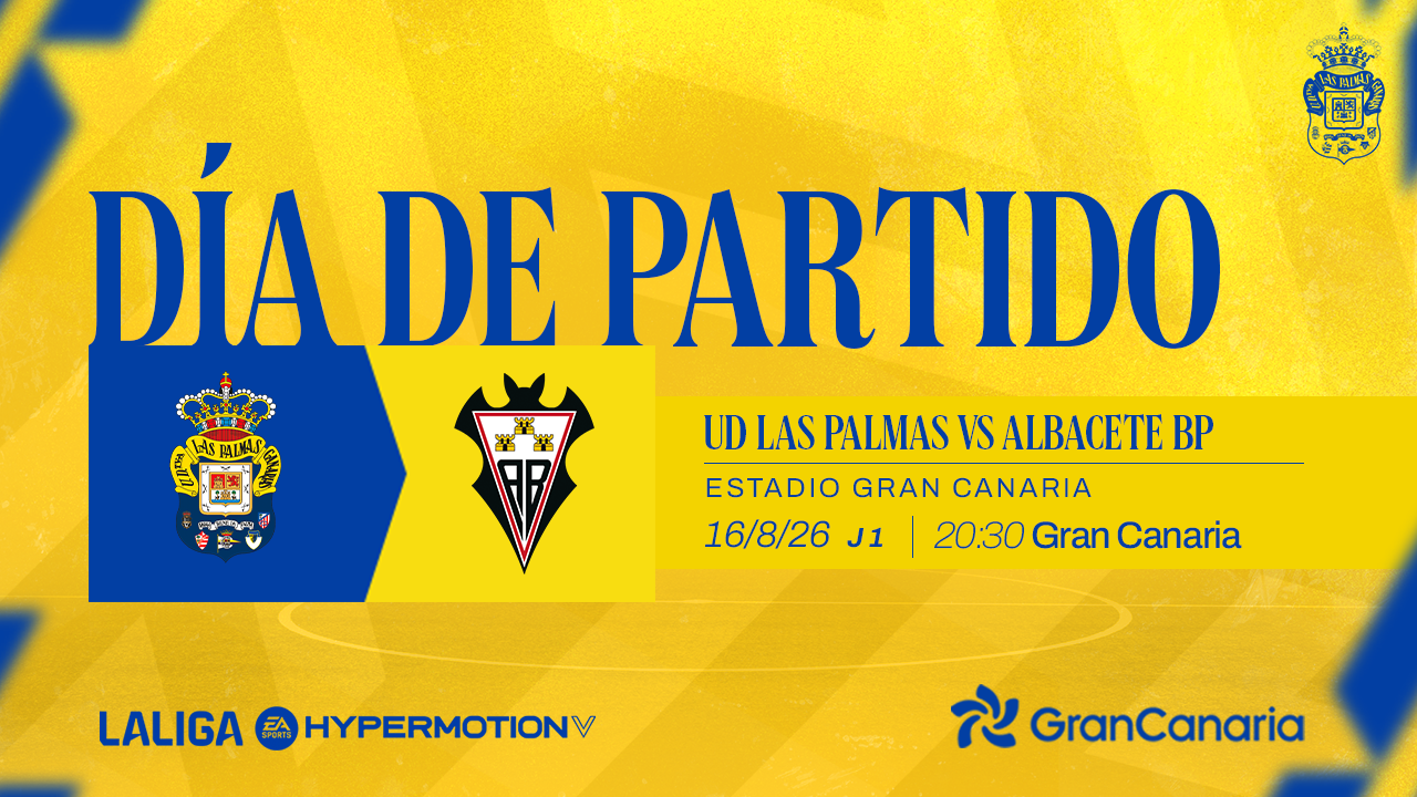 La UD Las Palmas levanta el telón de la temporada ante el Albacete