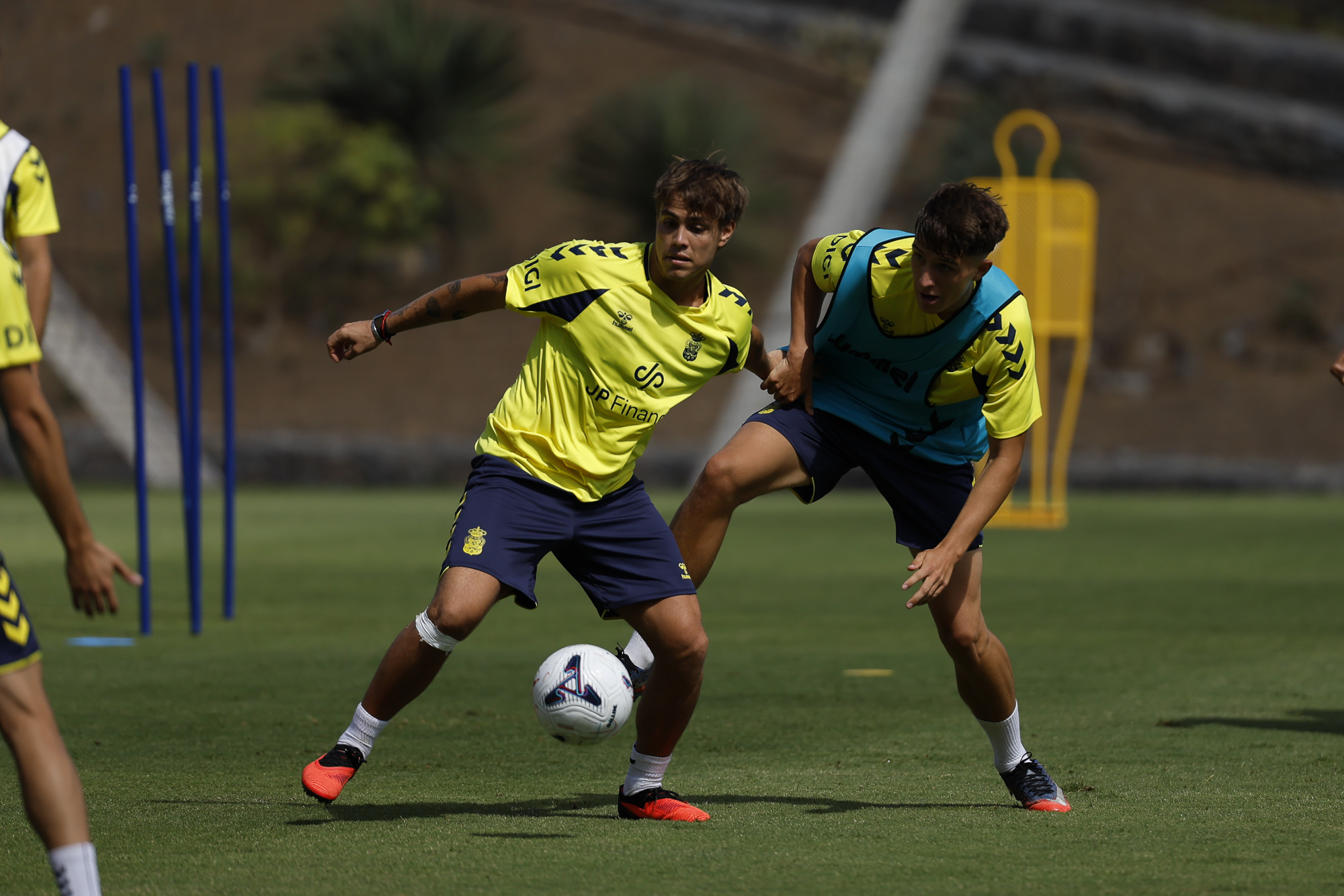 La UD Las Palmas retoma el trabajo tras su estreno liguero en casa