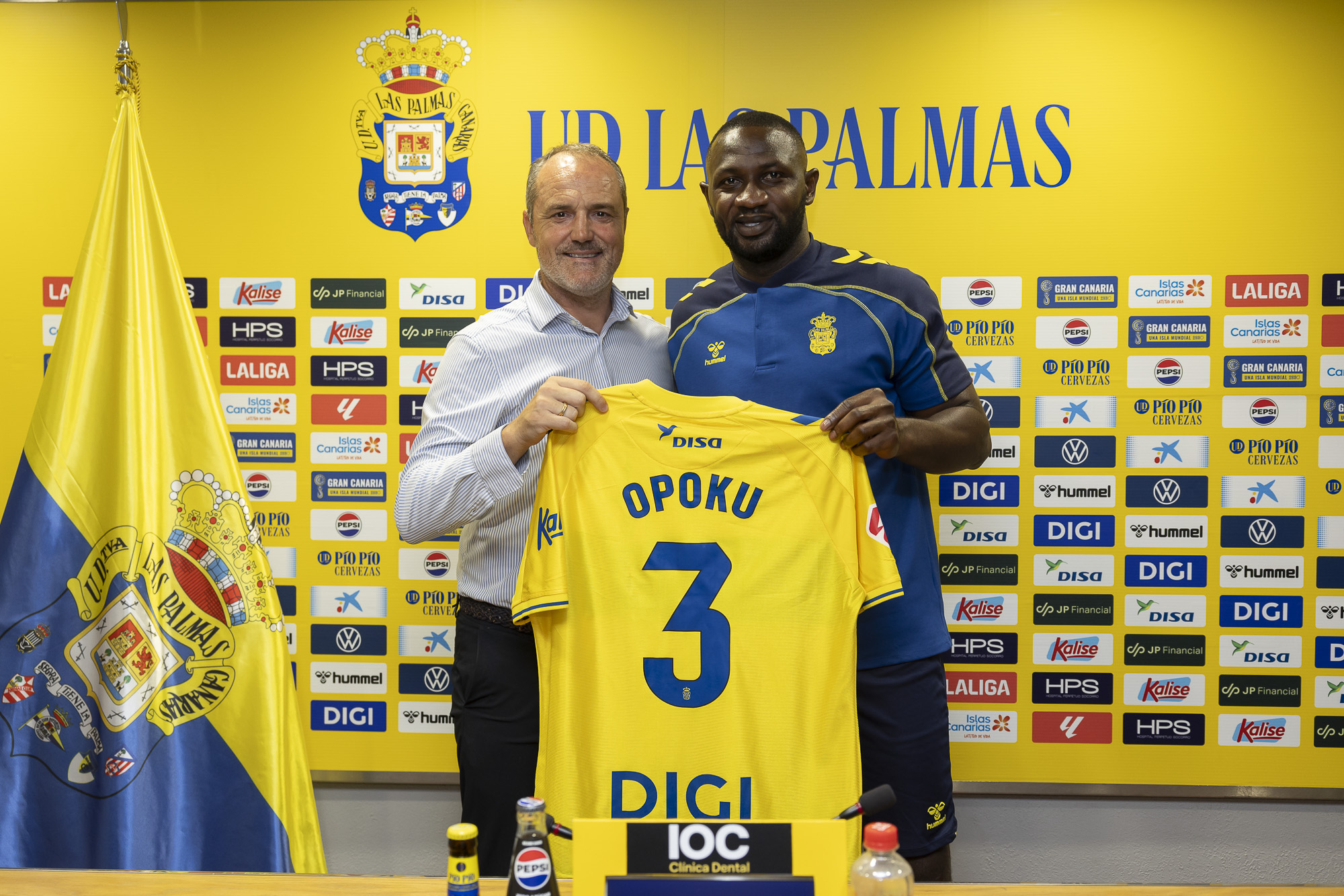 Opoku: Mi sueño era jugar en LALIGA y estoy muy feliz de estar en la UD Las Palmas