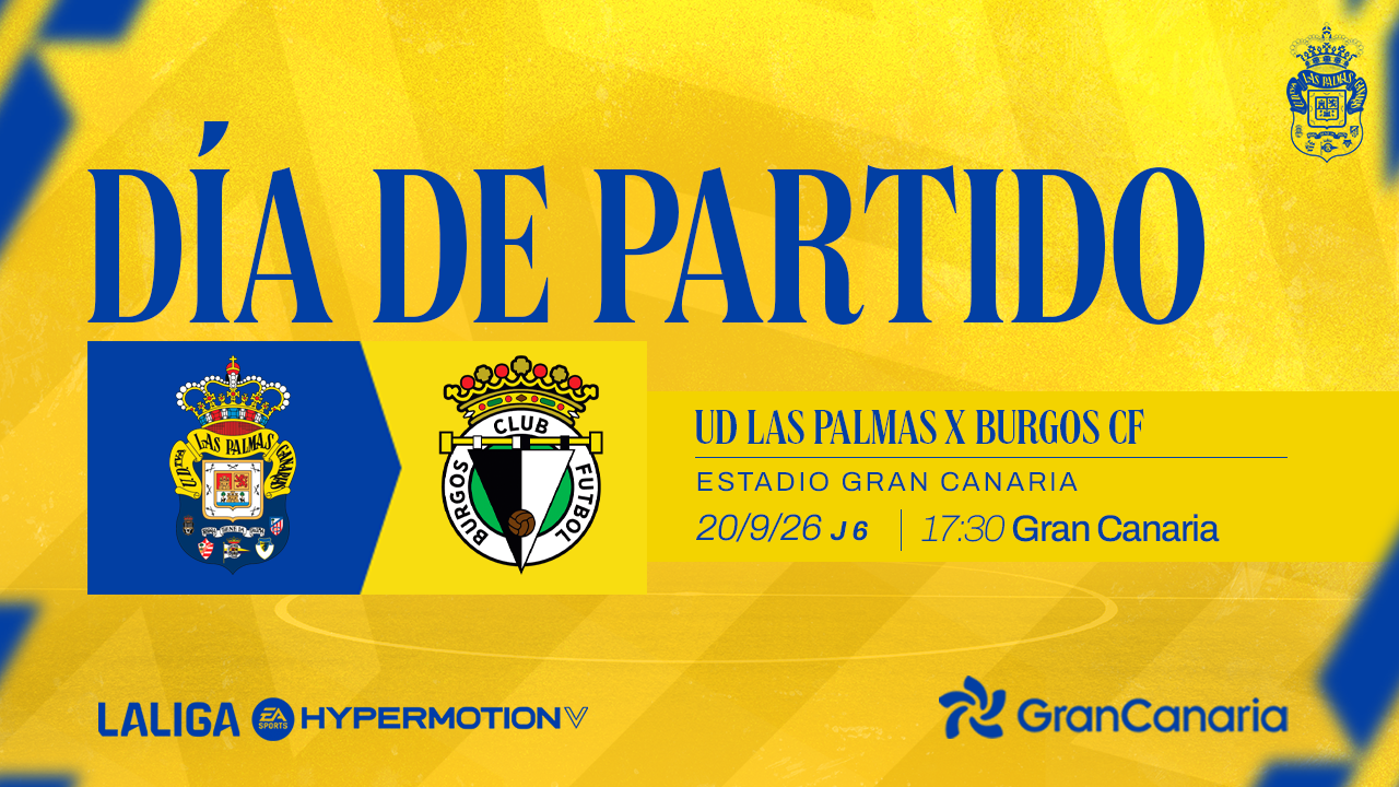 La UD Las Palmas vuelve a casa con el objetivo de sumar ante el Burgos CF