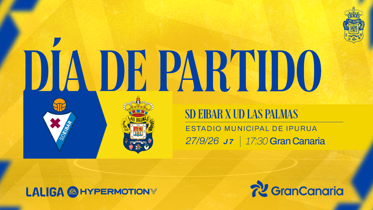 La UD Las Palmas busca en Eibar un nuevo impulso