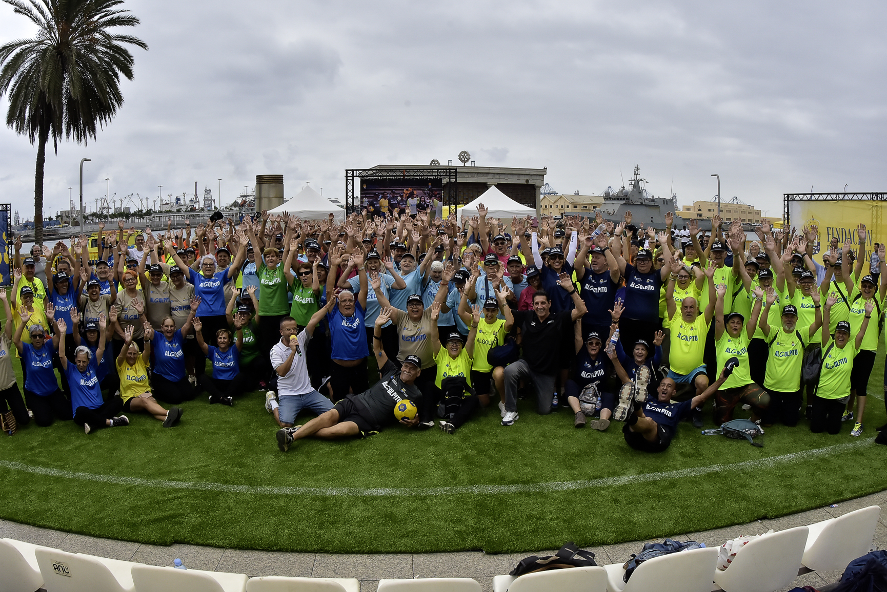 AlGolpito reúne a cerca de 400 participantes en Gran Canaria en una gran fiesta del fútbol caminando