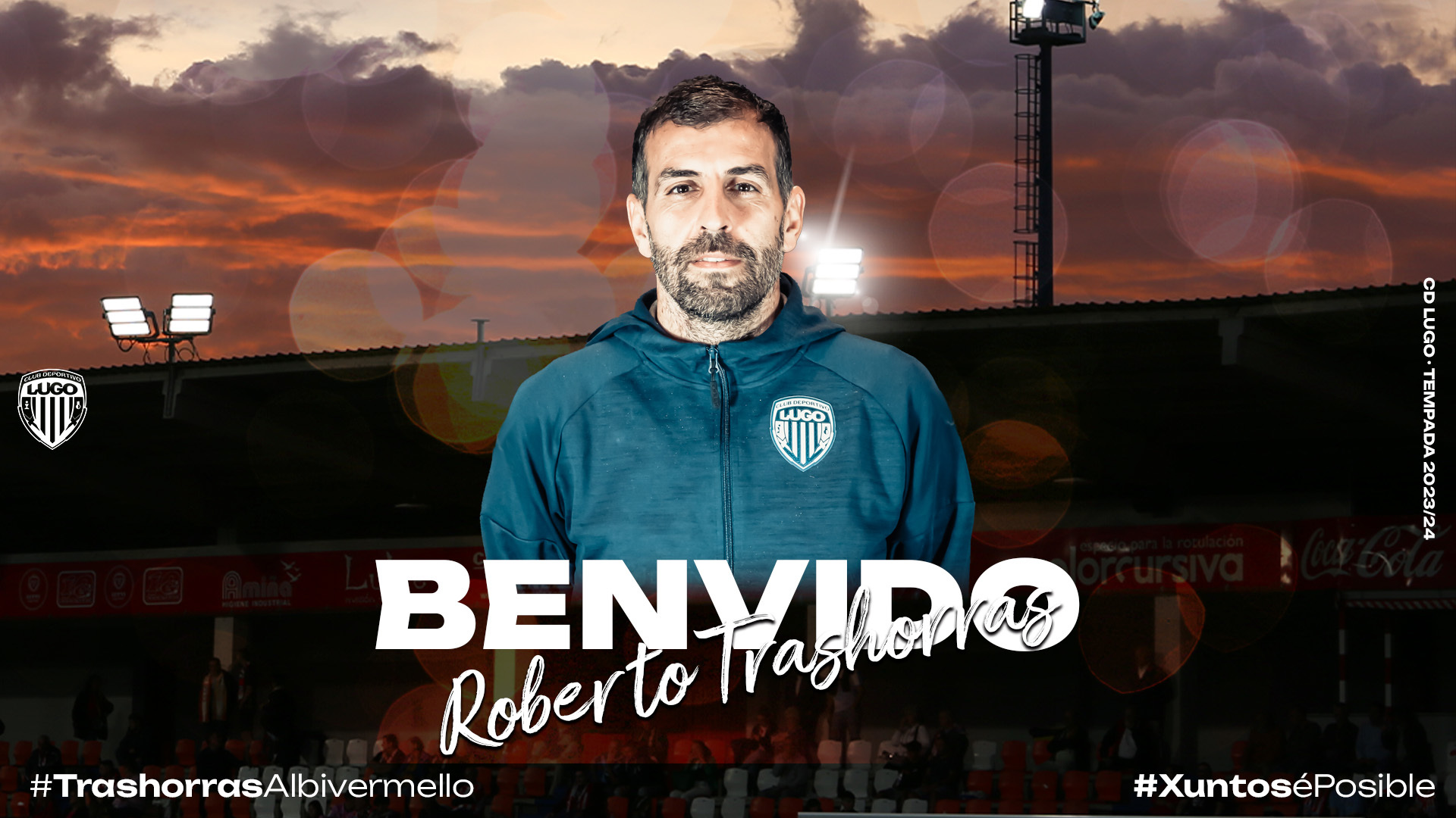 Roberto Trashorras, nuevo entrenador del CD Lugo    