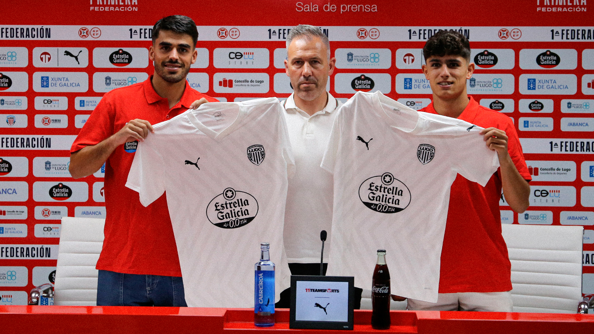 Jon Cabo y Ander Zoilo, presentados en el Anxo Carro (22/07/24) CD