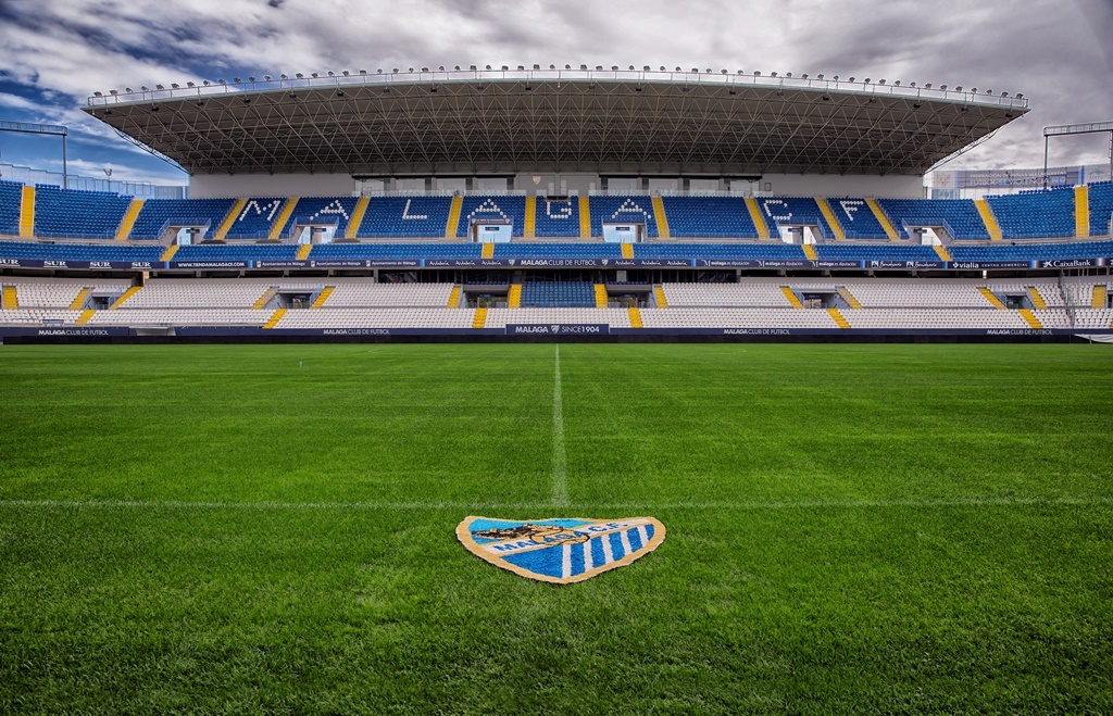 La Rosaleda, on top form, Málaga CF