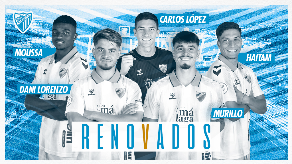 Dani Lorenzo, Haitam, Carlos López, Moussa y Murillo, renovados ...