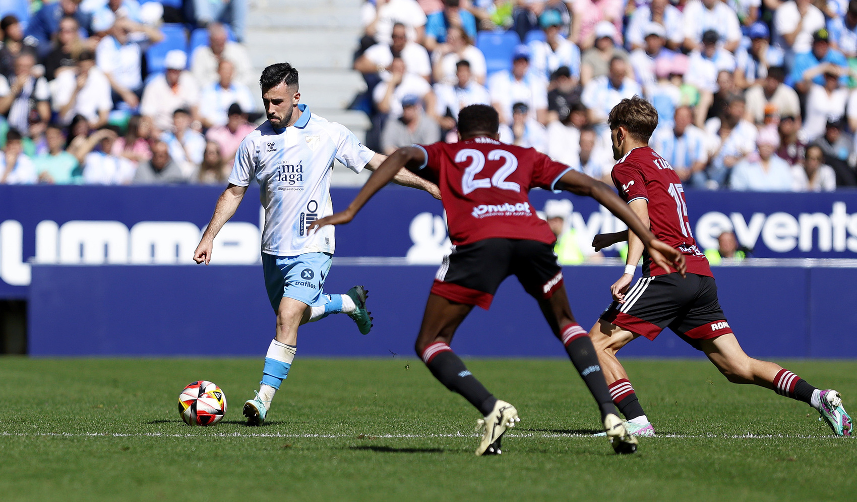 Carlos Puga: “Es muy fácil jugar aquí con la afición apoyándote” | Málaga CF | Web Oficial