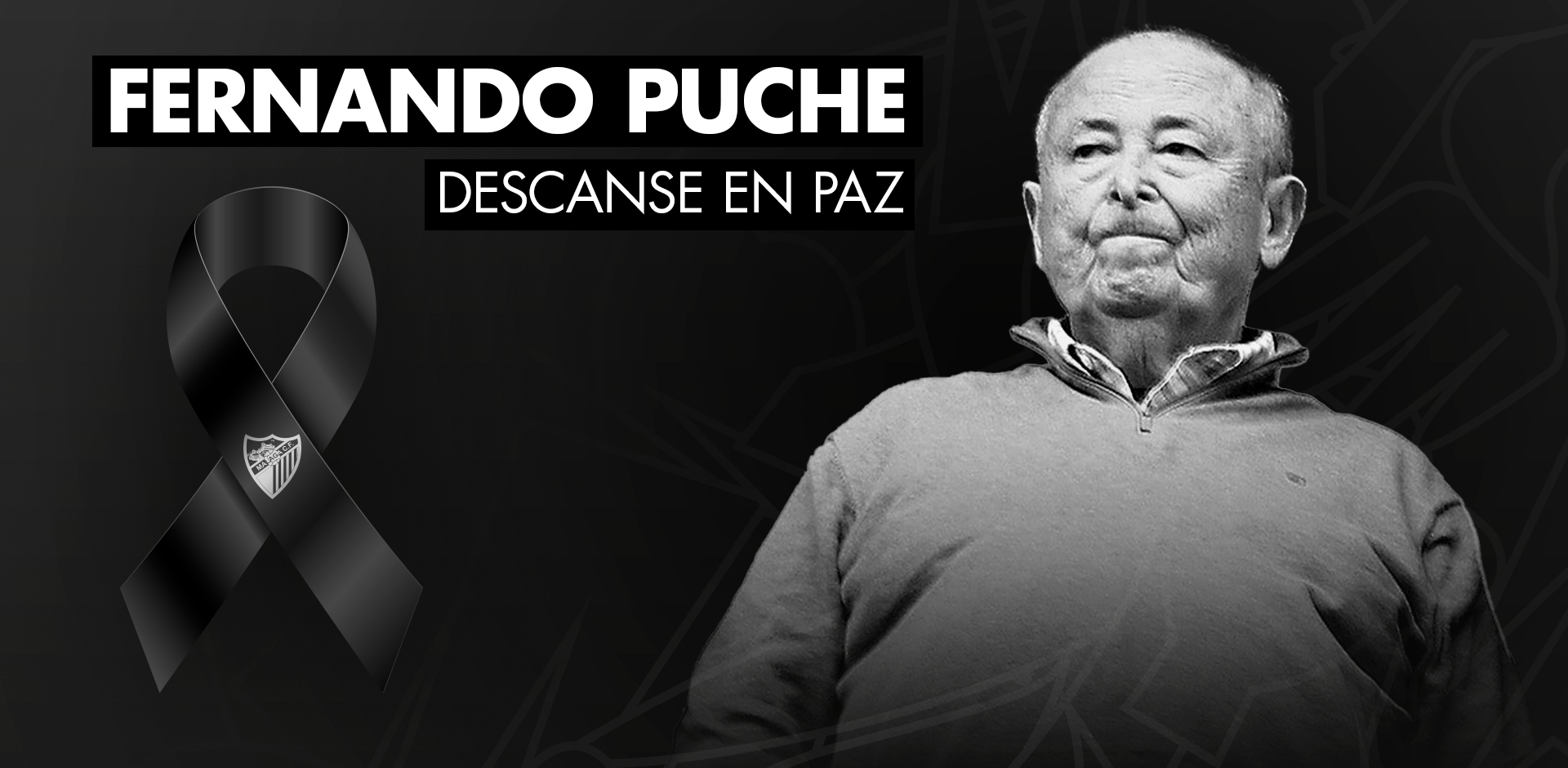 Honoring Fernando Puche: A Touching Salute from Málaga CF