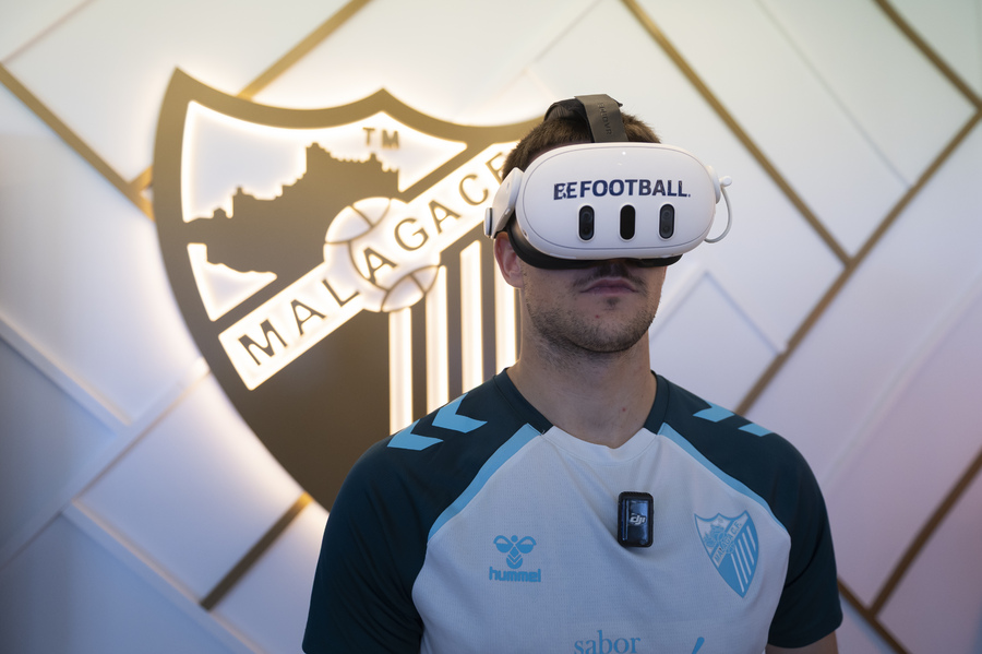 Málaga CF and BeFootball present a new virtual reality experience