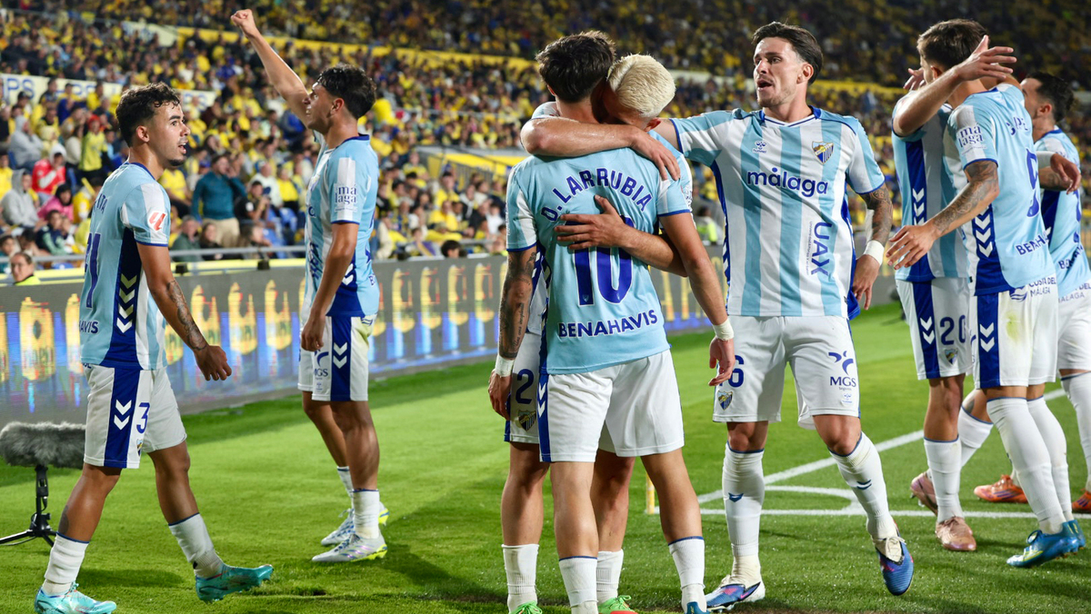 Málaga übernimmt die Führung auf Gran Canaria (0-1)
