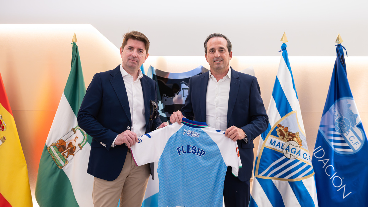 Flesip becomes an official sponsor of Málaga CF