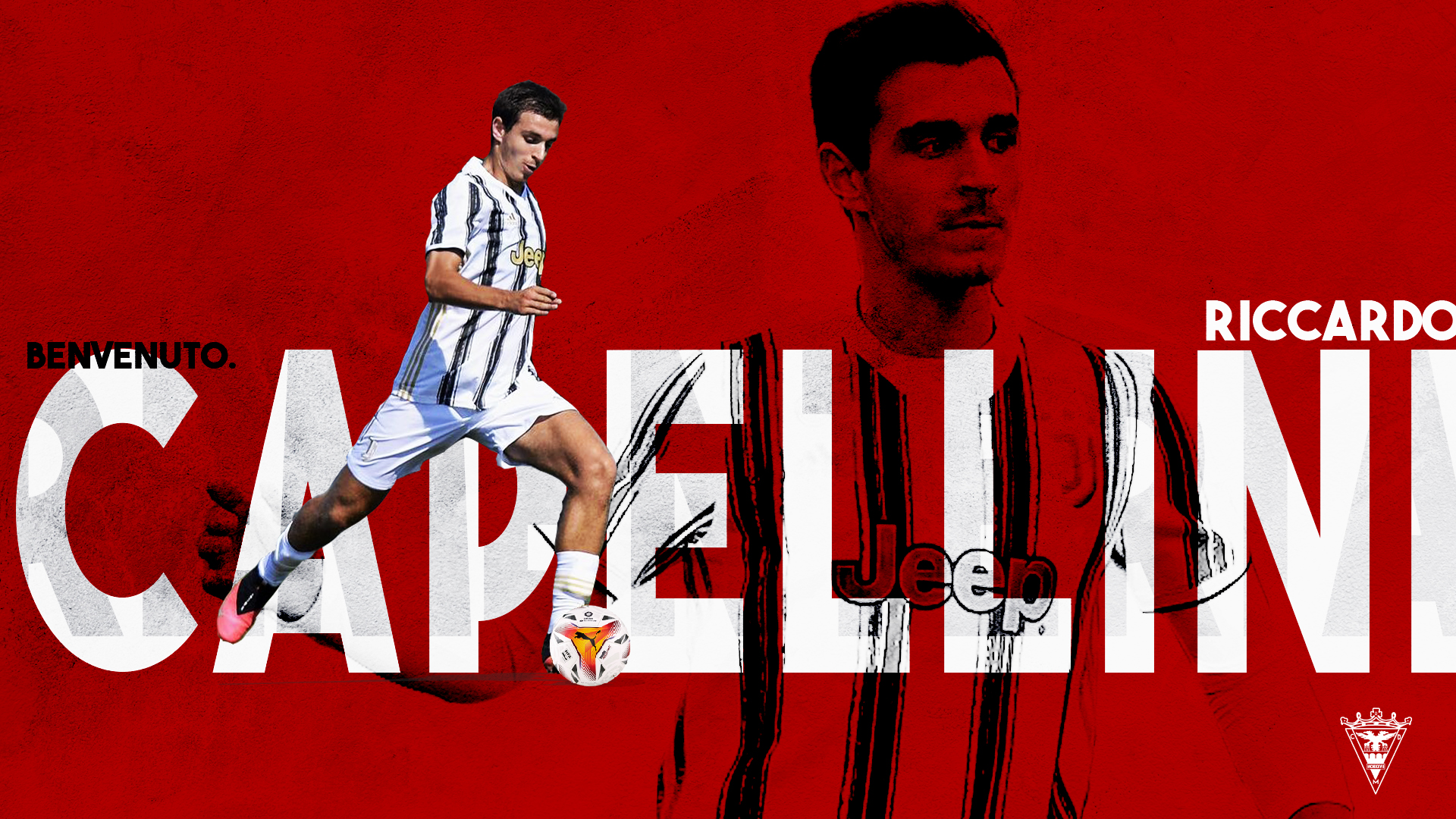 Riccardo Capellini llega cedido por la Juventus Football Club CD