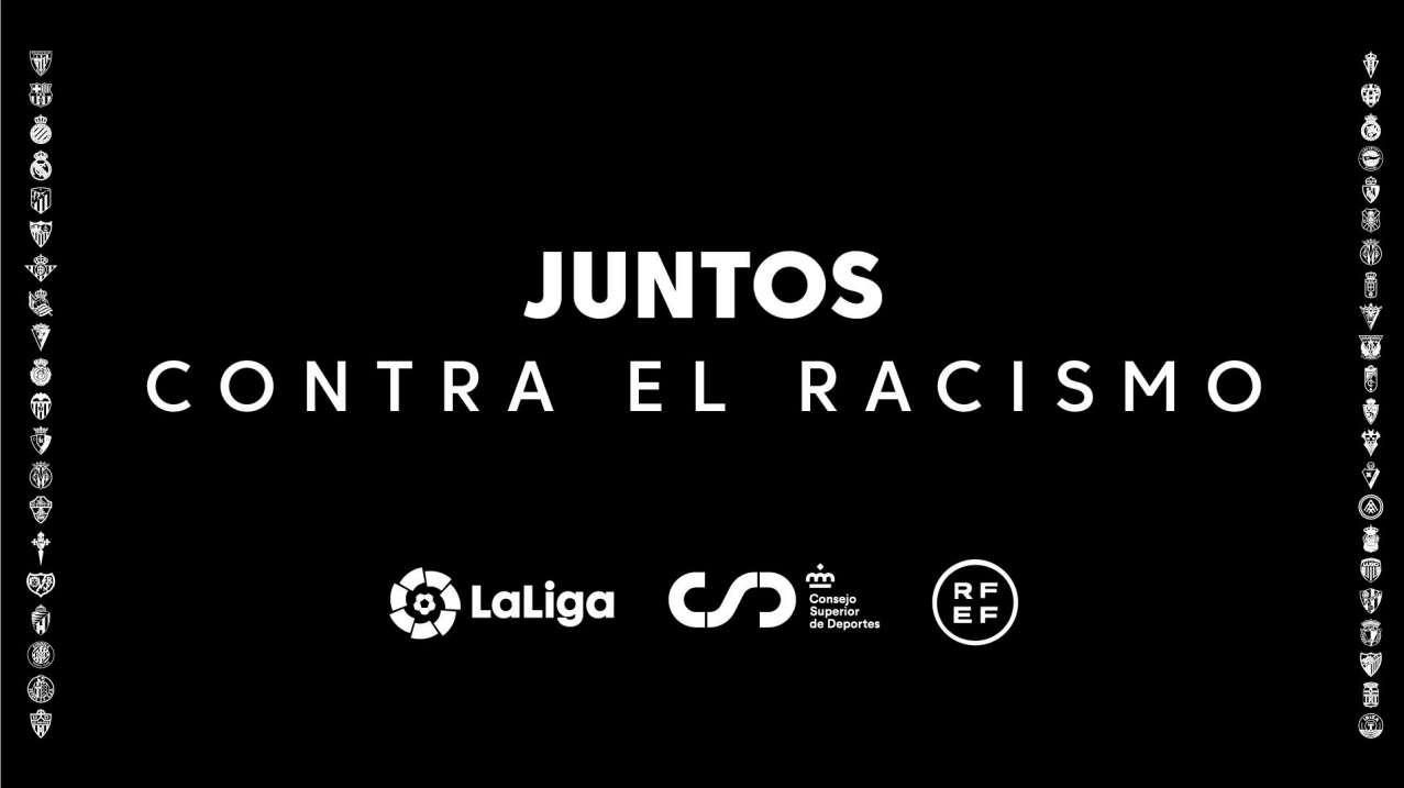 CSD, RFEF y LaLiga se unen en una campaña contra el racismo