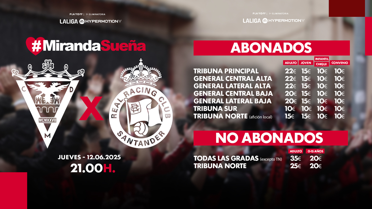 A la venta las entradas para el partido de vuelta de la 1ª eliminatoria ...