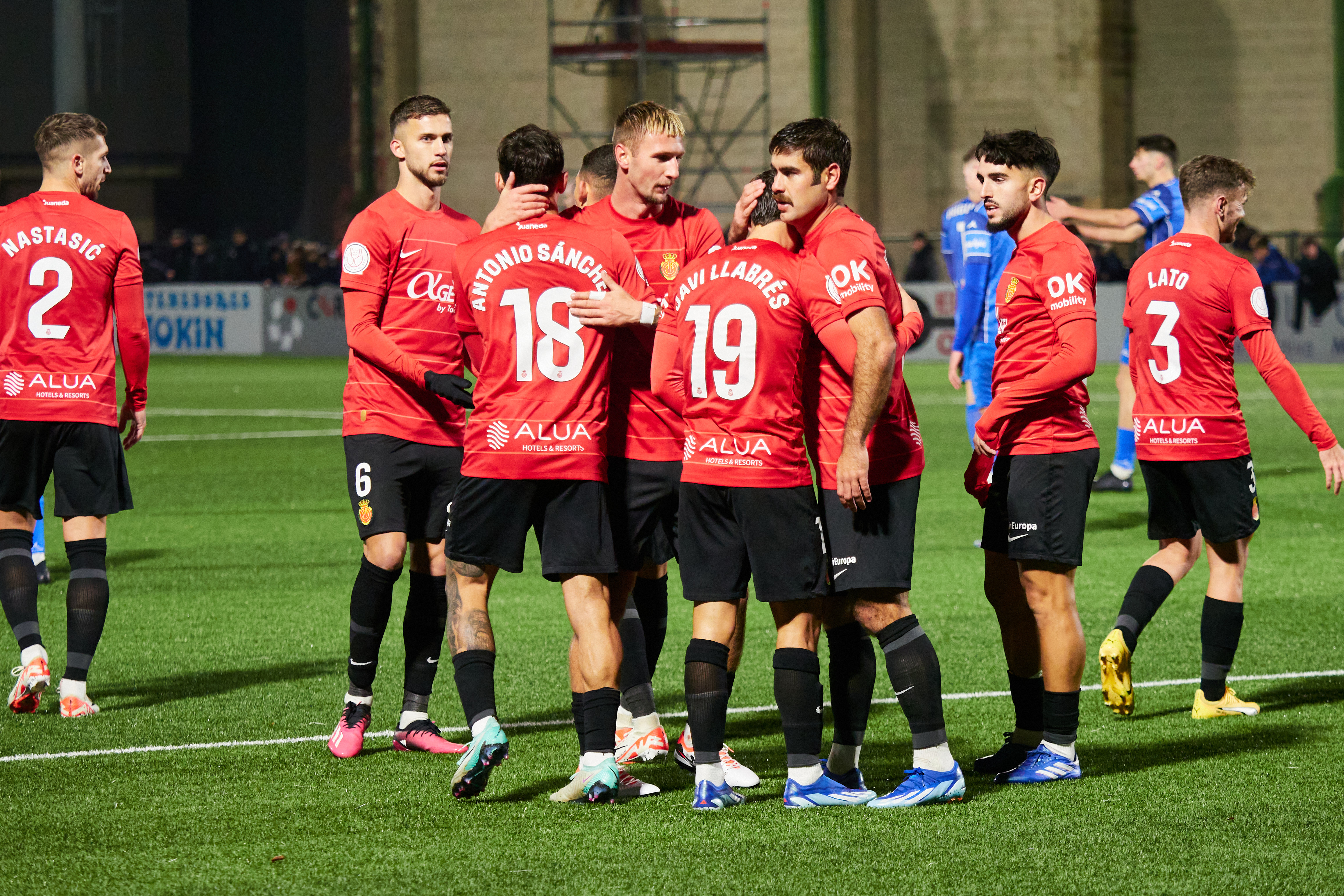 Alineaciones de club deportivo valle de egüés contra r.c.d. mallorca